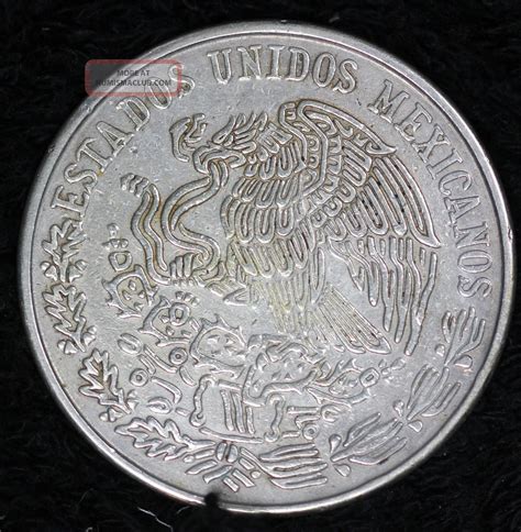 1978 Cien Pesos Mexican Silver Coin 720 Silver