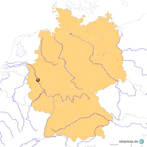 Stepmap Rhein Landkarte Für Deutschland