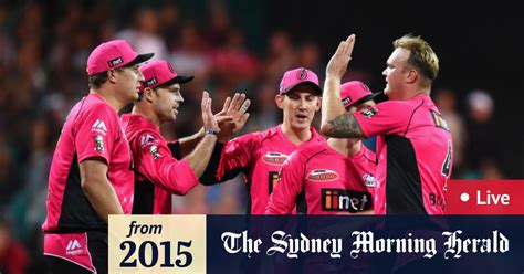 South africa vs sri lanka. Live Big Bash League: Adelaide Strikers v Sydney Sixers