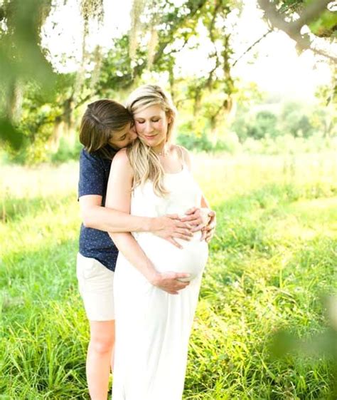 The Sweet Beautiful Pregnancy Photos Of Lesbian Couple