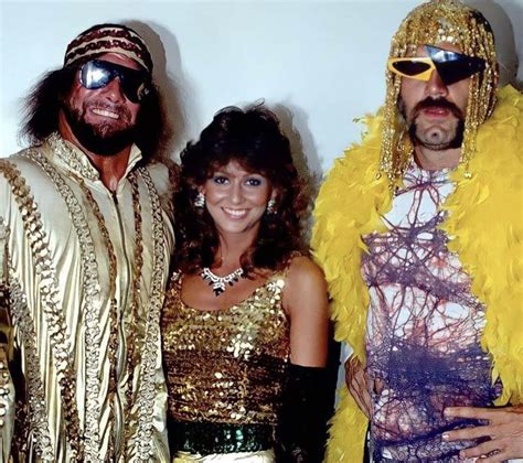 “macho Man” Randy Savage Miss Elizabeth And Jesse “the Body” Ventura 1983 Rnostalgia