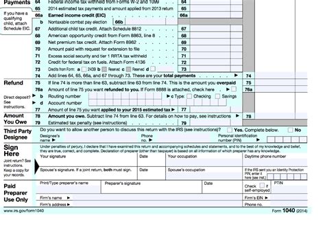 Part A Use Form 1040 Ez You May Wish To Have Page