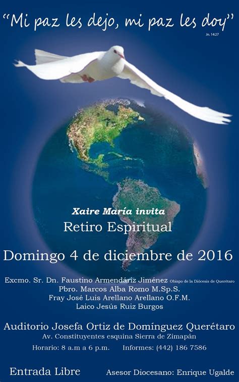 InvitaciÓn Retiro Espiritual Diócesis De Querétaro