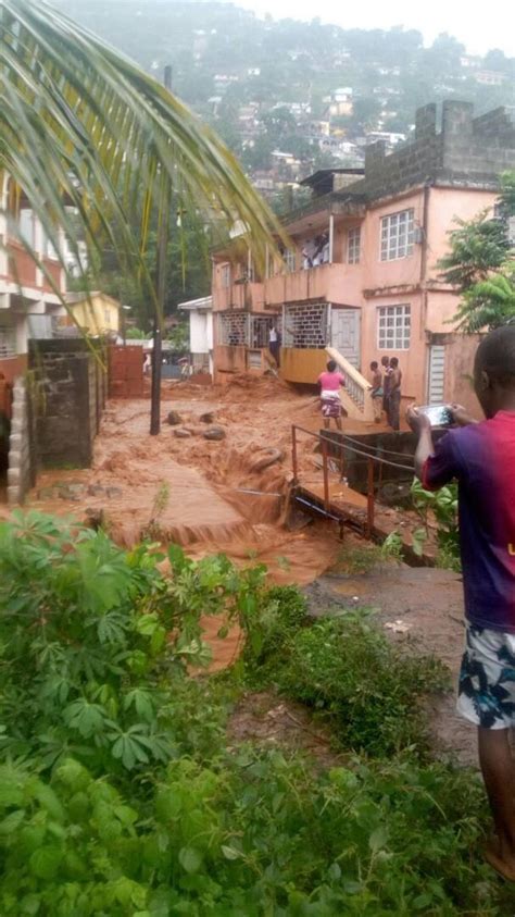 Sierra Leone Mudslides In Freetown Leave Hundreds Dead And Buried Under