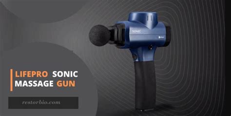 Lifepro Sonic Massage Gun Review 2022 Is It For You Restorbio