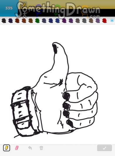 Thumbsup Drawn By Lemoram On Draw Something