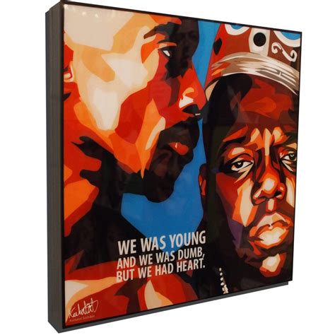 Tupac Shakur And Biggie Smalls Pop Art Poster Infamous Inspiration