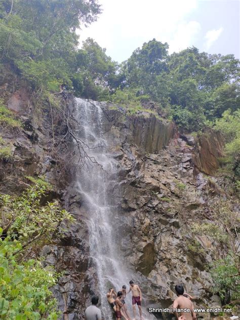 Baahu Waterfalls Near Karwar Enidhi India Travel Blog