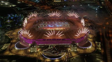 Qatar 2022 Stadium In Al Rayyan Unveiled To The World In Spectacular