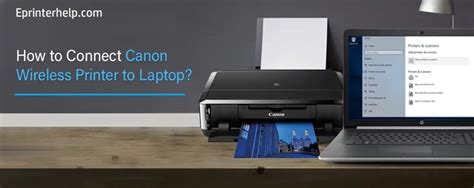 How To Connect Canon Printer To Laptop