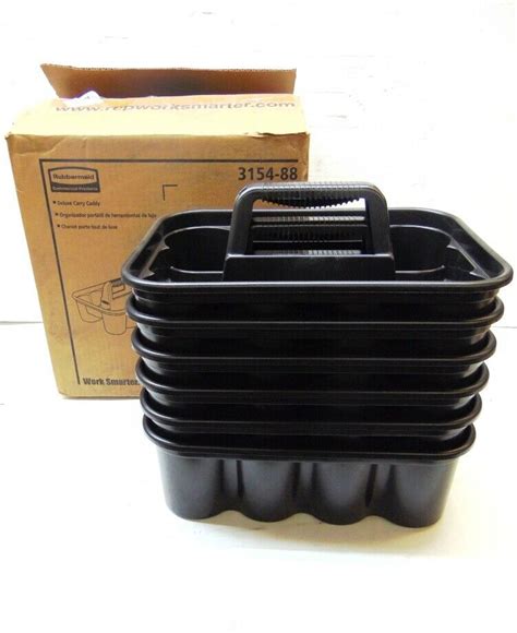 Rubbermaid Deluxe Carry Caddy 3154 88 15 X 11 X 7 12 Plastic