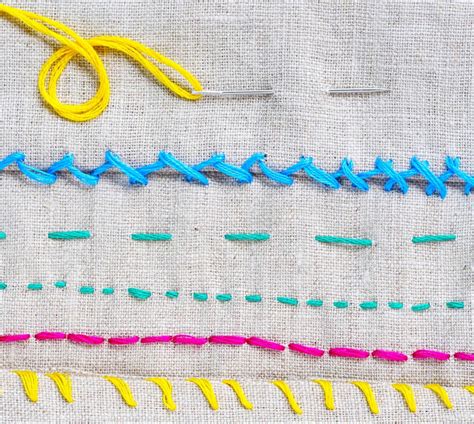 How To Hand Sew 6 Basic Stitch Photo Tutorials Apartment Therapy