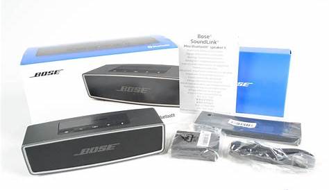 Manual For Bose Soundlink Mini