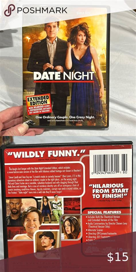 Dvd Date Night Extended Hilarious Scenes Outrageous Outtakes Not Shown