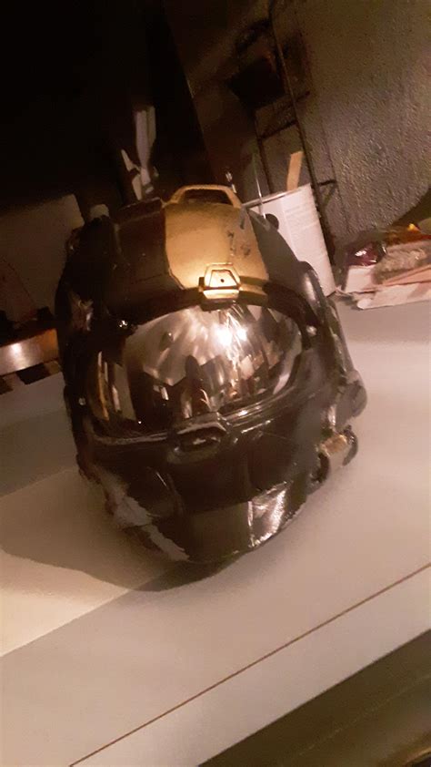 A Halo Reach Helmet I Made With My Dad Halo