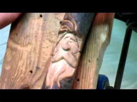 How To Carve A Wood Spirit On A Walking Stick