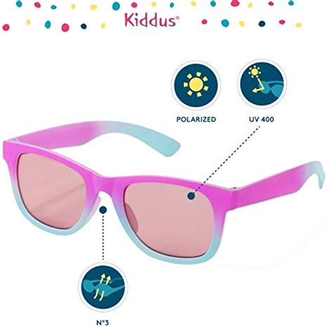 Kiddus Polarized Sunglasses For Kids Boy Girl Children Toddler From 6
