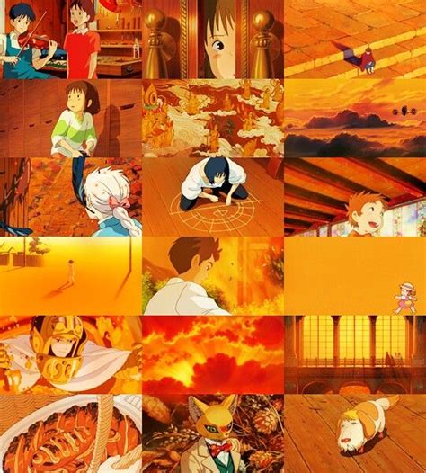 Orange Studio Ghibli Hayao Miyazaki Totoro Merchandise Castle Movie