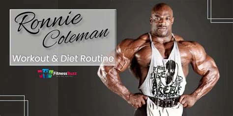 Ronnie Coleman Workout And Diet Plan Bodybuilding Tips 2023