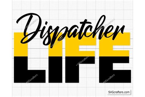 Dispatcher Life Svg 911 Dispatcher Svg Illustration Par Svgcrafters