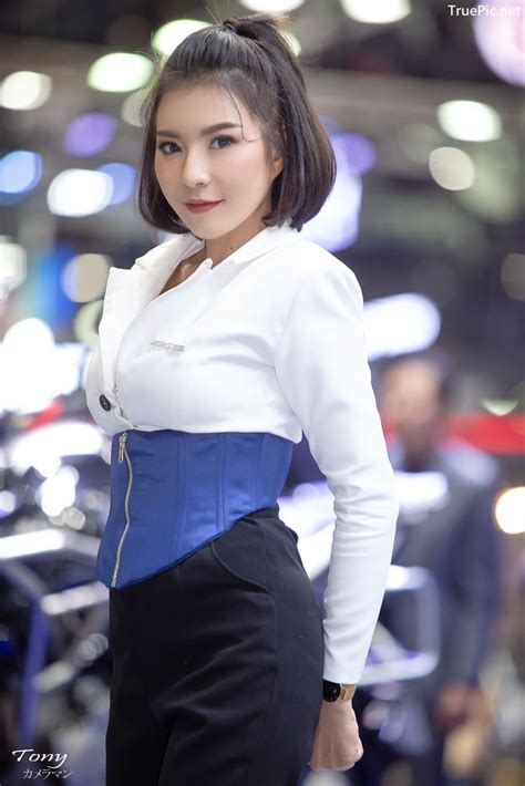 Thailand Hot Model Thai Racing Girl At Motor Expo 2019