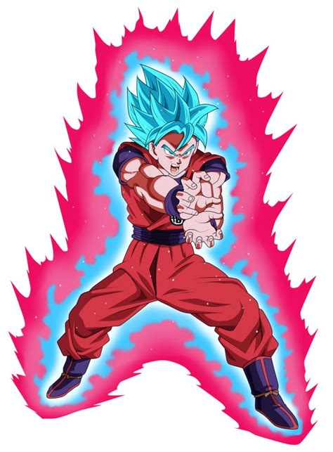Dragon ball z by firestorm1991. Goku Super Saiyan Blue Kaioken by ChronoFz | Goku super ...
