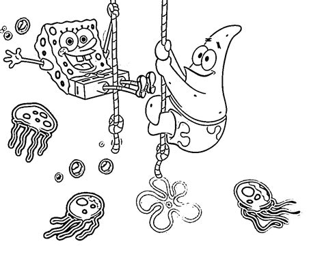 Free Printable Spongebob Squarepants Coloring Pages For Kids