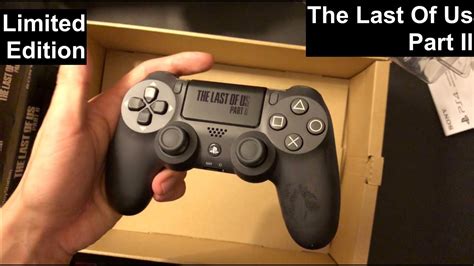 The Last Of Us Part 2 Ps4 Controllerlimited Editionunboxing Youtube