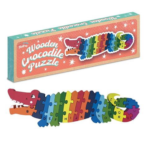 Wooden Crocodile Jigsaw Puzzles Wholesale Wooden Toys