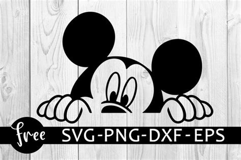 Mickey Silhouette Svg Free 423 Svg Cut File Free Svg Cut Files