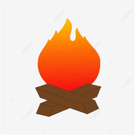 Api Unggun Vektor Api Unggun Pramuka Api Indonesia PNG Dan Vektor