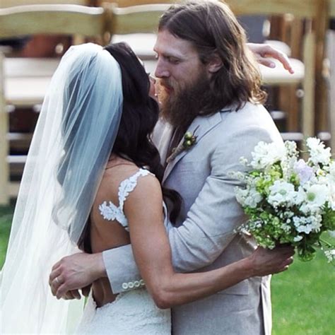 bride and groom from brie bella and daniel bryan s wedding e news
