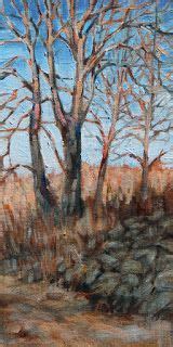 Carlene Dingman Atwater Sunset On The Treetops Tree Painting Sunset