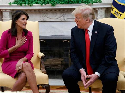 Donald Trump’s Un Ambassador Nikki Haley Resigns Express And Star