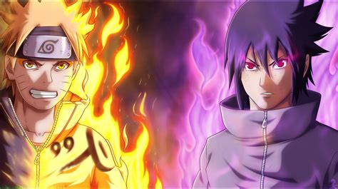 Final Fight Naruto Vs Sasuke Wallpaper Wallpaper Hd New