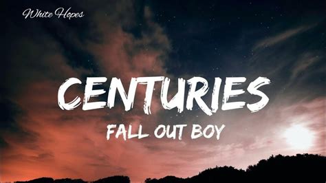 Fall Out Boys Centuries 20 Minutes Youtube