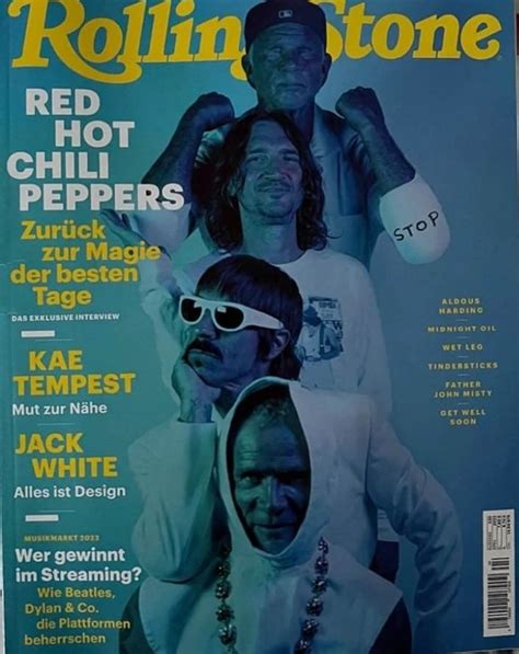 Red Hot Chili Peppers Na Titulke Aprílového Rolling Stone Red Hot