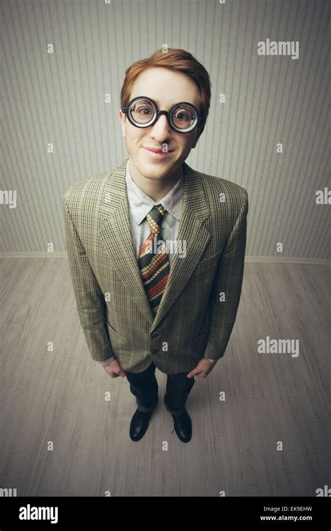 Nerdy Boy Hi Res Stock Photography And Images Alamy