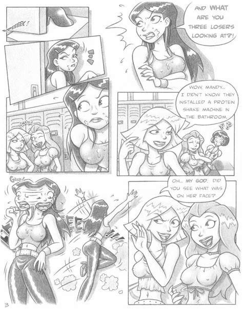 Rule 34 Alex Totally Spies Clover Totally Spies Comic Cum On Face