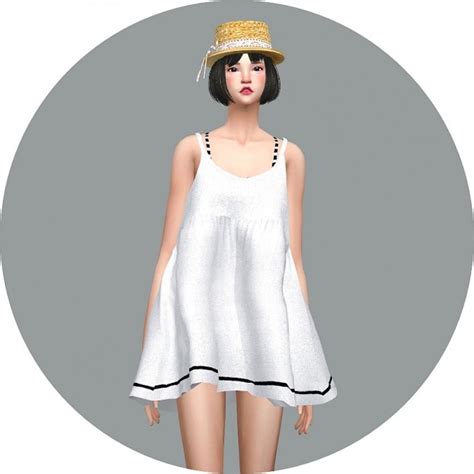 Loosefit Mari Dress At Marigold Sims 4 Updates