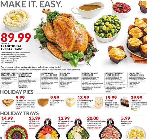 Best hy vee thanksgiving dinner to go 2019 from hy vee holiday hours 2019. Hyvee Christmas Dinners 2019 : Hy-Vee - 🎁🎁 11 Days to Go ...