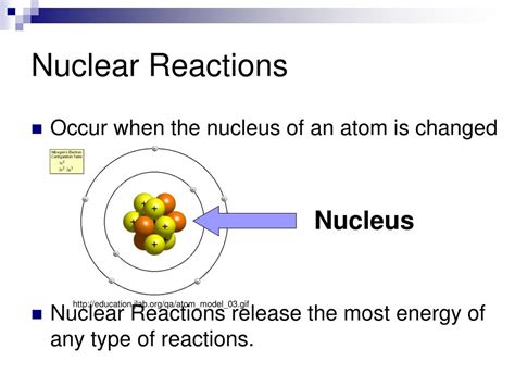 Ppt Nuclear Reactions Powerpoint Presentation Free Download Id6621120