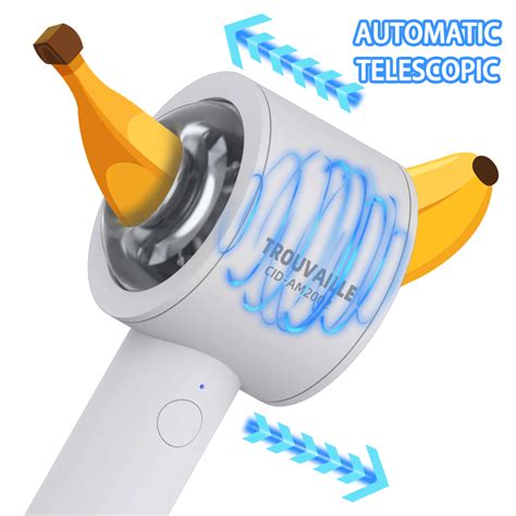 Trouvaille Masturbator Banana Peeler Automatic Telescopic Blowjob Toy