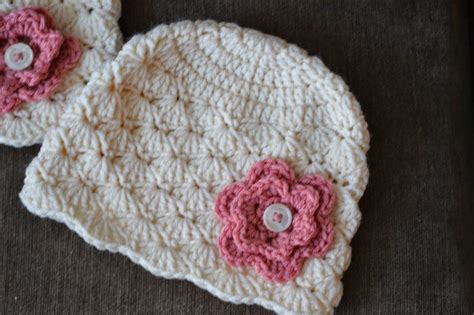 Simple Shells Beanie Free Pattern Crochet Baby Hat Patterns Crochet