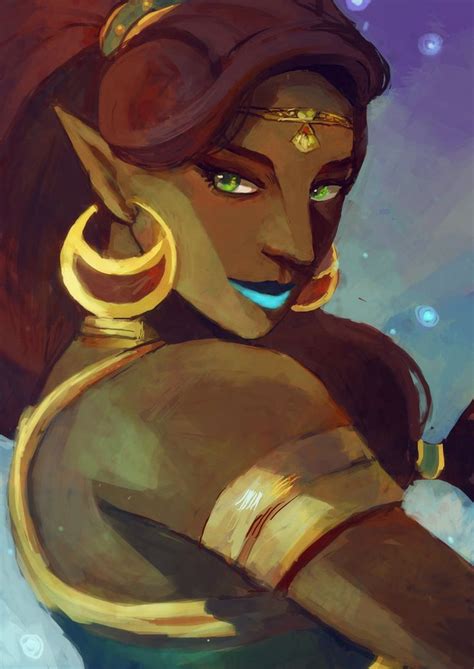 Urbosa By Warningyou Breath Of The Wild Nintendo Legendofzelda Fanart Legend Of Zelda