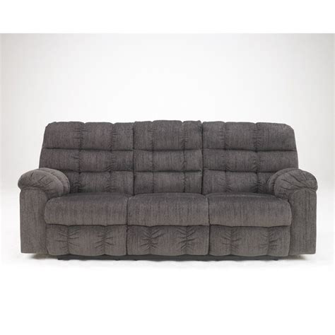 The party time collection is crafted by ashley furniture with style and comfort in mind. Ashley Furniture Acieona Microfiber Reclining Sofa in ...