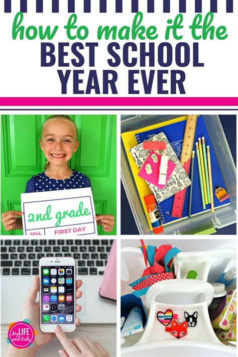 5 Ways To Make This The Best School Year Ever My Life And Kids
