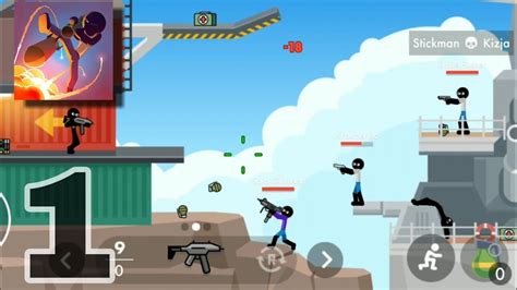 Stickman Combats Multiplayer Stickman Battle Shooter Gameplay 1
