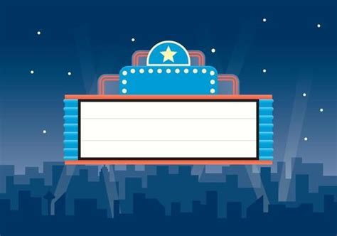 Theater Marquee Free Vector Art 646 Free Downloads Vector Free