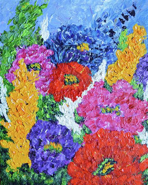 Garden Of Glory Painting By Kathy Symonds Fine Art America